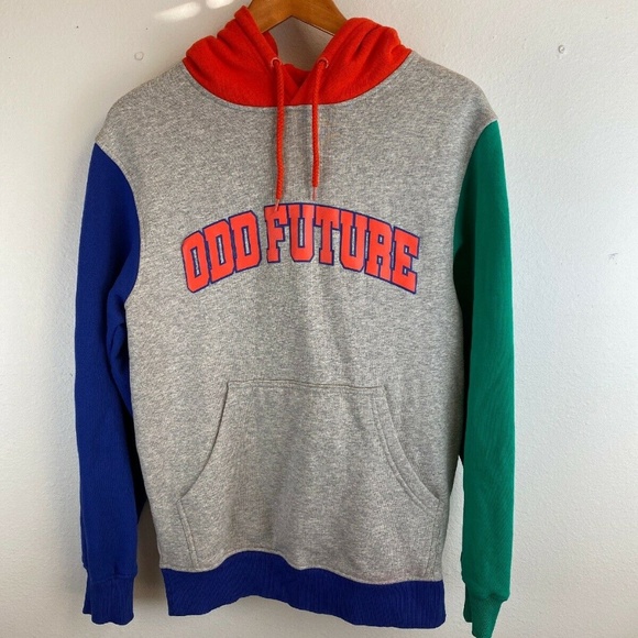 odd future colorblock hoodie
